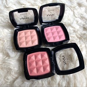 NYX powder blush lot of 3